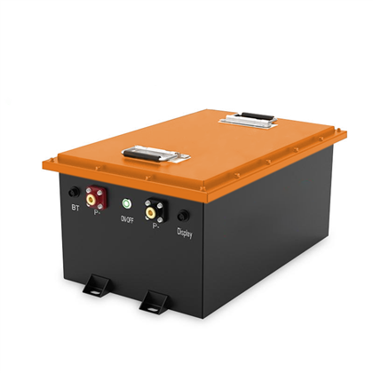 Lityòm Ion Golf Cart pake batri